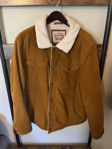 Levi corduroy coat sherpa - levi's,